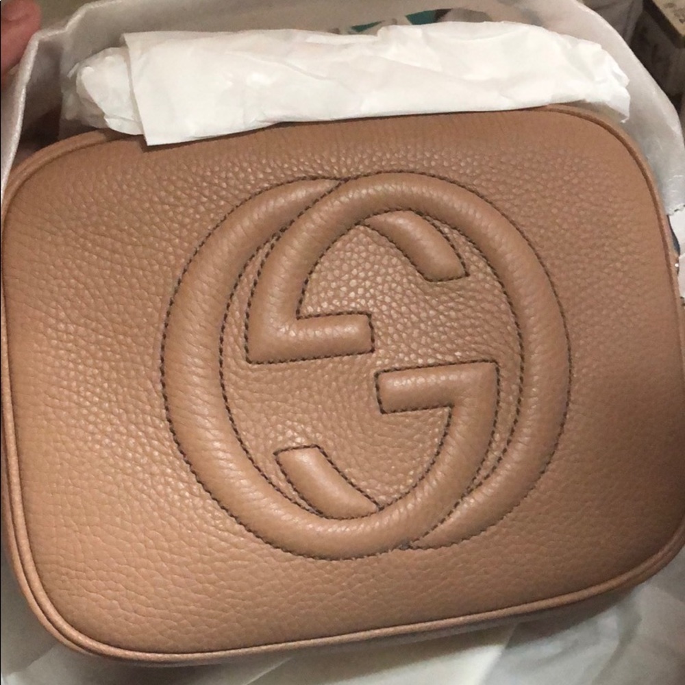 BRAND NEW AUTHENTIC GUCCI SOHO DISCO CROSSBODY BAG